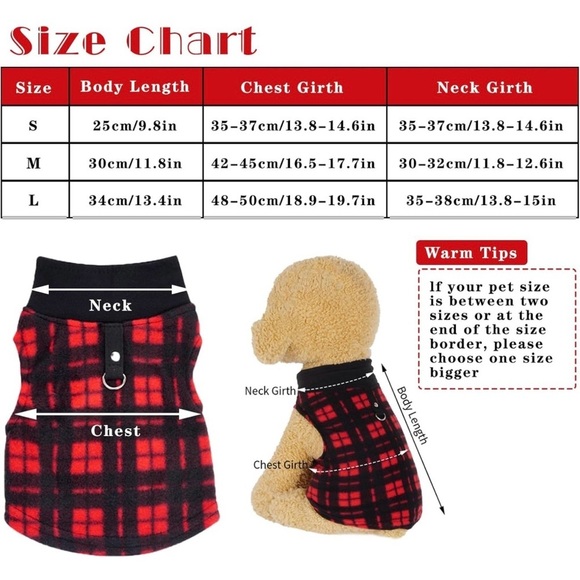 Jacket Warm Dog Clothes Winter Outfits for Puppy Small breed Dogs Cat Pets - Picture 2 of 6
